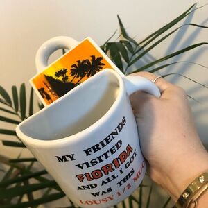 Florida Themed 1/2 Mug Set